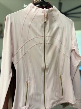 lululemon athletica Light Pink Full-Zip Jacket